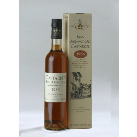 50cl - Armagnac Castarède - 1986