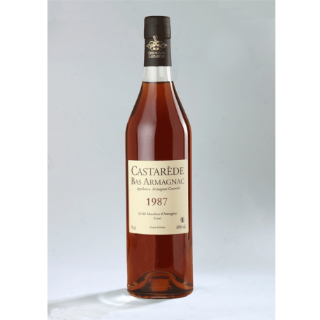 70cl - Armagnac Castarède - 1987