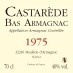 Armagnac Castarède - 1975