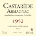 Armagnac Castarède - 1952*