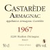 50cl - Armagnac Castarède - 1967