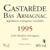 Armagnac Castarède - 1995